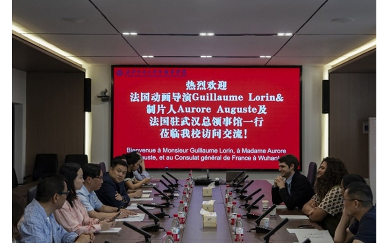 中法动画工作坊在集团高校成功举办